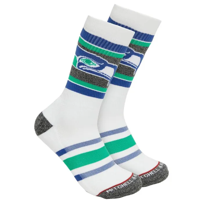 Mitchell and Ness Interception Crew Socks Seattle Seahawks Men Socks