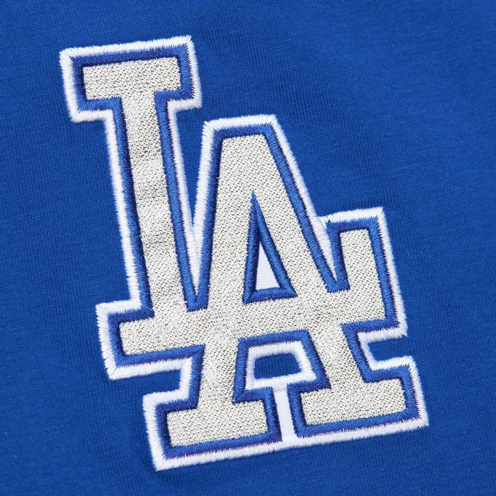 Mitchell and Ness Jacquard Ringer SS Tee Vintage Logo Los Angeles Dodgers Men TShirts and Tops Mitchell and Ness Jacquard Ringer SS Tee Vintage Logo Los Angeles Dodgers Men TShirts and Tops