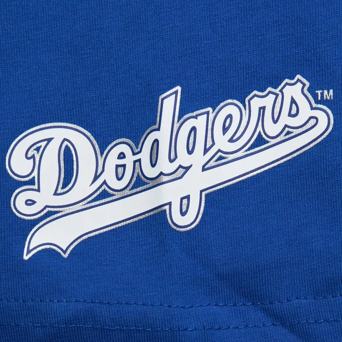 Mitchell and Ness Jacquard Ringer SS Tee Vintage Logo Los Angeles Dodgers Men TShirts and Tops Mitchell and Ness Jacquard Ringer SS Tee Vintage Logo Los Angeles Dodgers Men TShirts and Tops