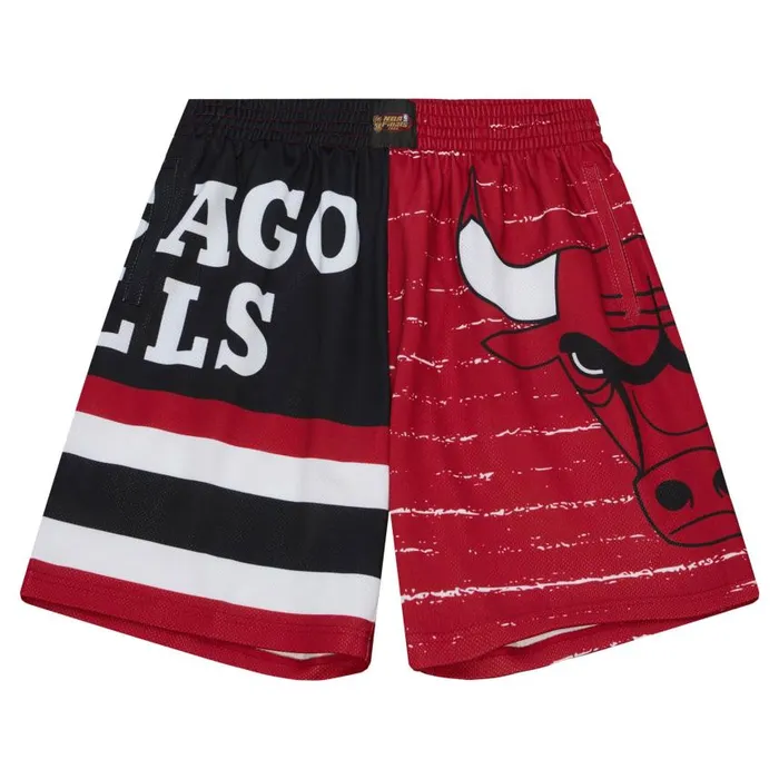 Mitchell and Ness Jumbotron 30 Shorts Chicago Bulls Men Shorts