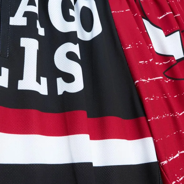 Mitchell and Ness Jumbotron 30 Shorts Chicago Bulls Men Shorts Mitchell and Ness Jumbotron 30 Shorts Chicago Bulls Men Shorts