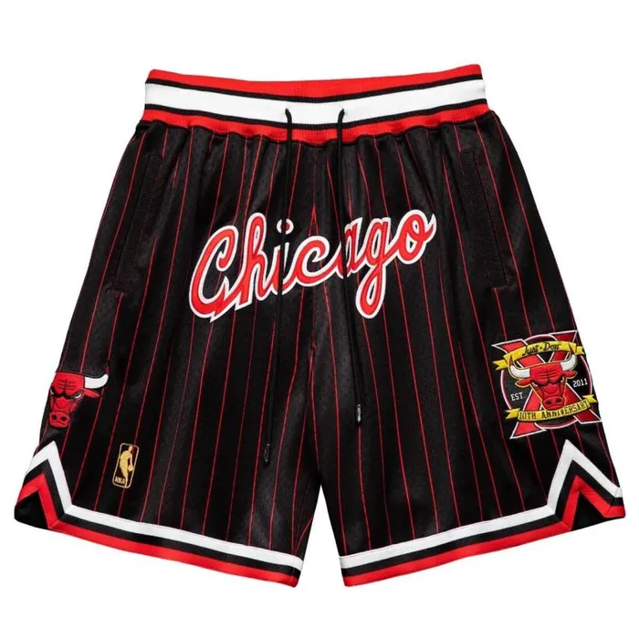 Mitchell and Ness Just Don 10th Year Anniversary Shorts Chicago Bulls 1996 Men Shorts Mitchell and Ness Just Don 10th Year Anniversary Shorts Chicago Bulls 1996 Men Shorts