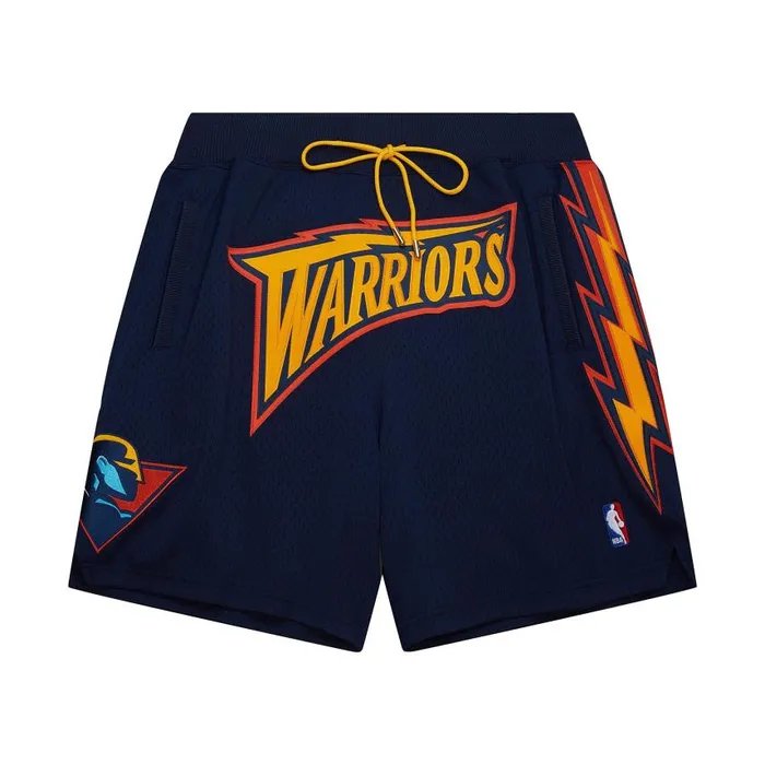 Mitchell and Ness Just Don 7 Inch Shorts Golden State Warriors Men Shorts