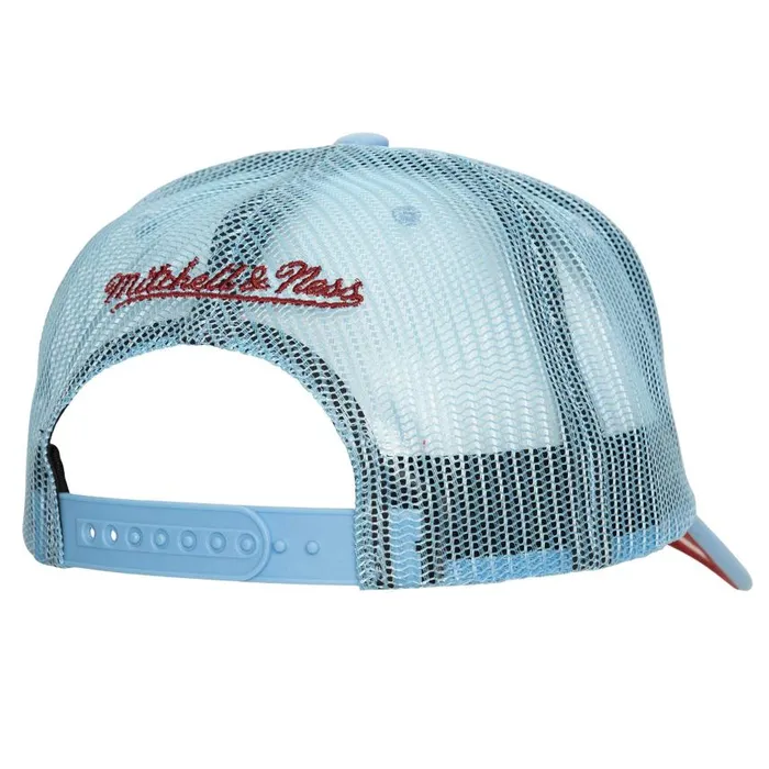 Mitchell and Ness Keep On Truckin Trucker Snapback Chicago Bulls Men Hats and Headwear Mitchell and Ness Keep On Truckin Trucker Snapback Chicago Bulls Men Hats and Headwear