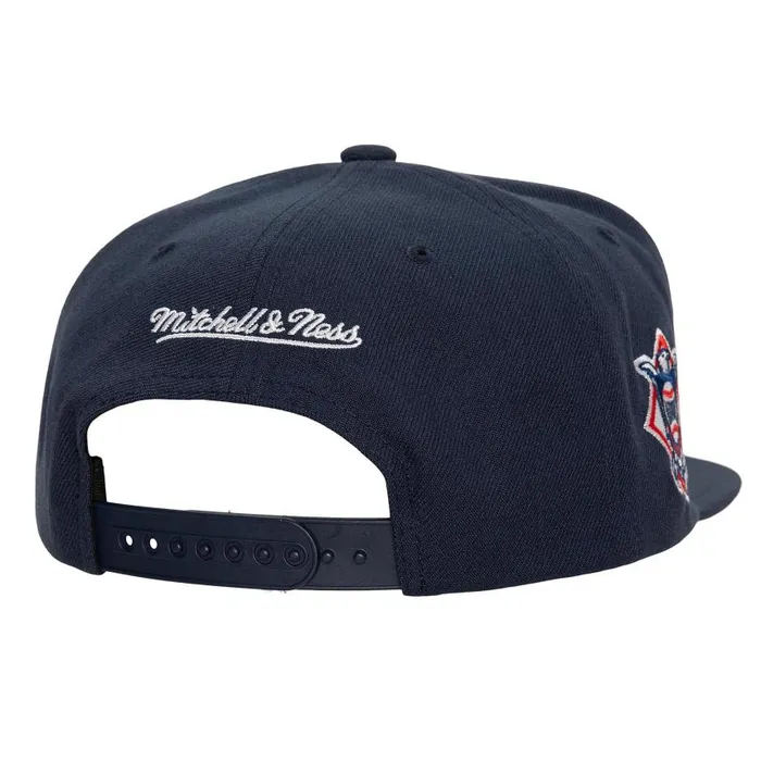 Mitchell and Ness League Patch Snapback Atlanta Braves Men Hats and Headwear Mitchell and Ness League Patch Snapback Atlanta Braves Men Hats and Headwear