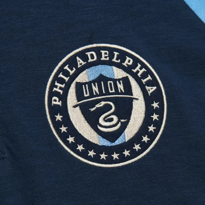 Mitchell and Ness Legendary Slub Henley Current Logo Philadelphia Union Men TShirts and Tops Mitchell and Ness Legendary Slub Henley Current Logo Philadelphia Union Men TShirts and Tops