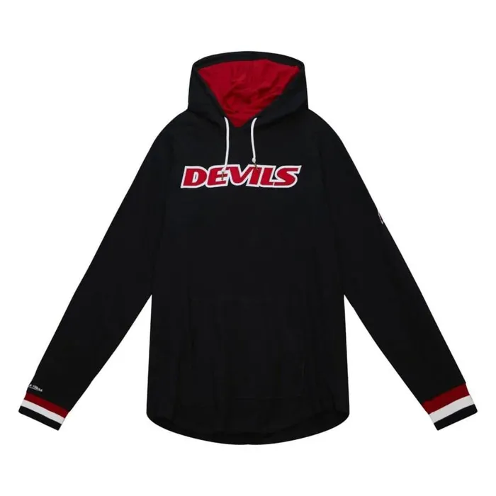 Mitchell and Ness Legendary Slub Long Sleeve Hoodie New Jersey Devils Men Hoodies and Sweatshirts Mitchell and Ness Legendary Slub Long Sleeve Hoodie New Jersey Devils Men Hoodies and Sweatshirts