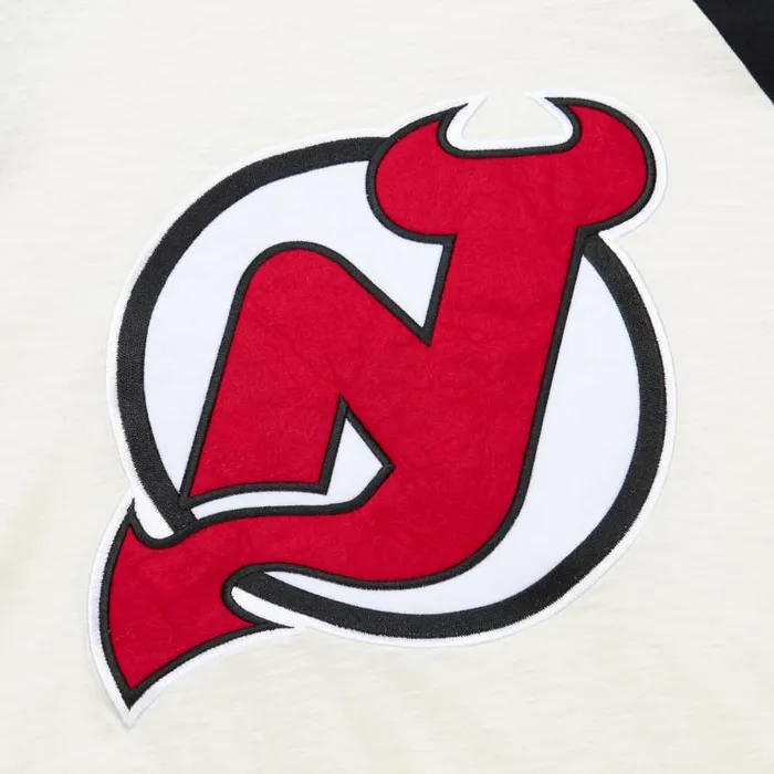 Mitchell and Ness Legendary Slub LS Current Logo New Jersey Devils Men TShirts and Tops Mitchell and Ness Legendary Slub LS Current Logo New Jersey Devils Men TShirts and Tops