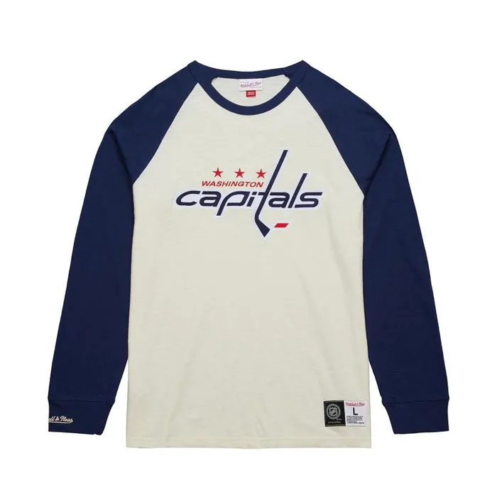 Mitchell and Ness Legendary Slub LS Current Logo Washington Capitals Men TShirts and Tops Mitchell and Ness Legendary Slub LS Current Logo Washington Capitals Men TShirts and Tops