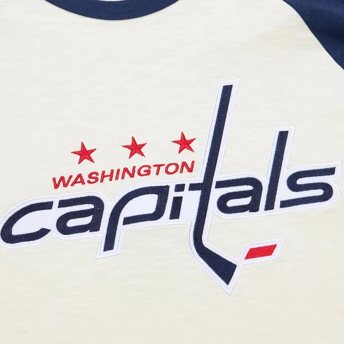 Mitchell and Ness Legendary Slub LS Current Logo Washington Capitals Men TShirts and Tops Mitchell and Ness Legendary Slub LS Current Logo Washington Capitals Men TShirts and Tops