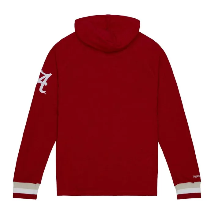 Mitchell and Ness Legendary Slub LS Hoodie University Of Alabama Men Hoodies and Sweatshirts Mitchell and Ness Legendary Slub LS Hoodie University Of Alabama Men Hoodies and Sweatshirts