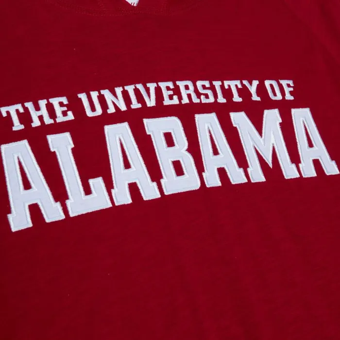 Mitchell and Ness Legendary Slub LS Hoodie University Of Alabama Men Hoodies and Sweatshirts Mitchell and Ness Legendary Slub LS Hoodie University Of Alabama Men Hoodies and Sweatshirts
