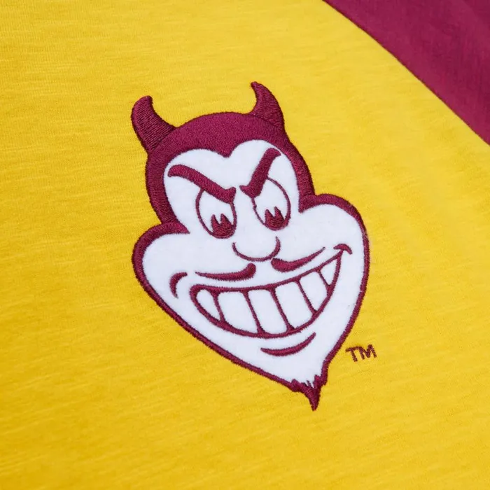 Mitchell and Ness Legendary Slub LS Tee Arizona State University Men TShirts and Tops Mitchell and Ness Legendary Slub LS Tee Arizona State University Men TShirts and Tops