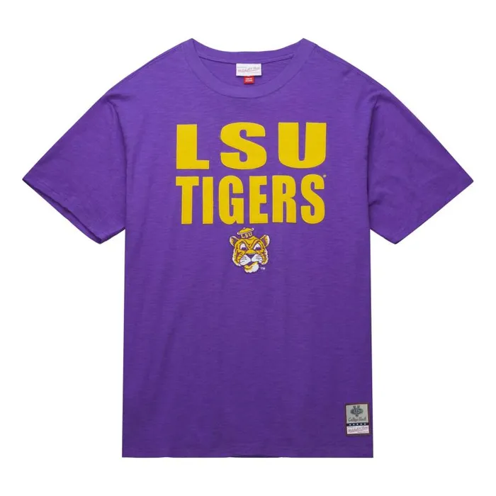 Mitchell and Ness Legendary Slub SS Tee Louisiana State University Men TShirts and Tops Mitchell and Ness Legendary Slub SS Tee Louisiana State University Men TShirts and Tops
