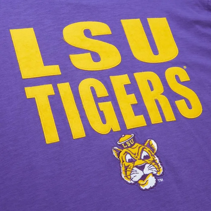 Mitchell and Ness Legendary Slub SS Tee Louisiana State University Men TShirts and Tops Mitchell and Ness Legendary Slub SS Tee Louisiana State University Men TShirts and Tops
