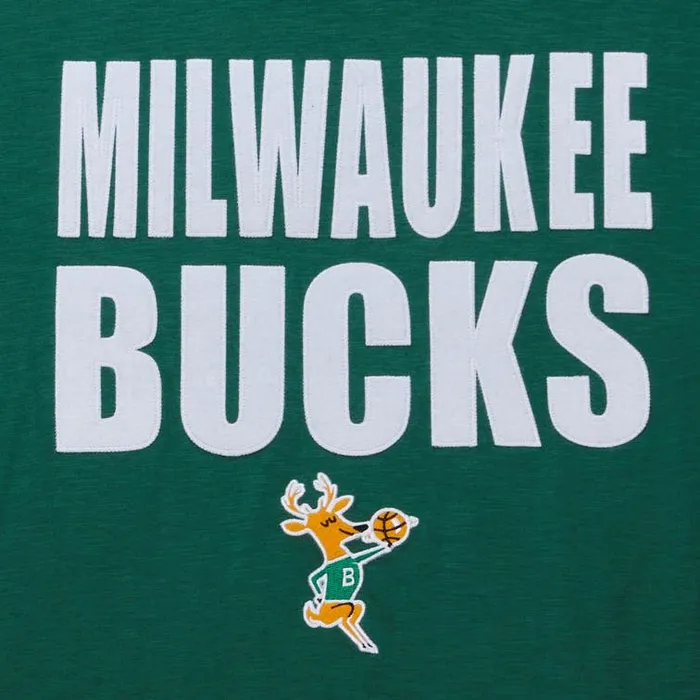 Mitchell and Ness Legendary Slub SS Tee Milwaukee Bucks Men TShirts and Tops Mitchell and Ness Legendary Slub SS Tee Milwaukee Bucks Men TShirts and Tops