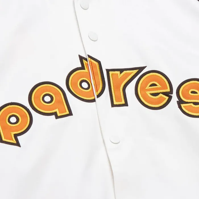 Mitchell and Ness Legends Sublimated Lightweight Satin Jacket San Diego Padres Tony Gwynn Men Jackets and Outerwear Mitchell and Ness Legends Sublimated Lightweight Satin Jacket San Diego Padres Tony Gwynn Men Jackets and Outerwear