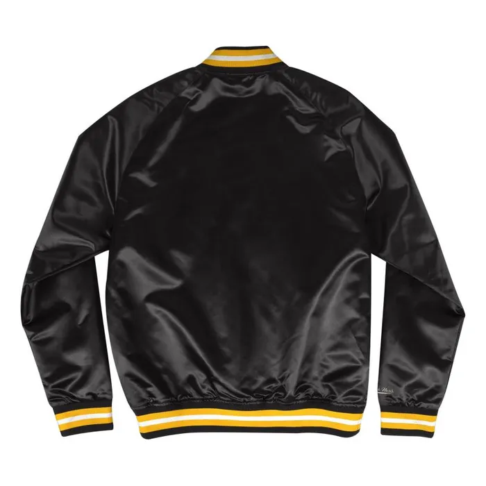 Mitchell and Ness Lightweight Satin Jacket Pittsburgh Pirates Men Jackets and Outerwear Mitchell and Ness Lightweight Satin Jacket Pittsburgh Pirates Men Jackets and Outerwear