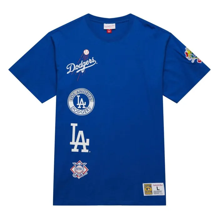 Mitchell and Ness MandN Hometown SS Tee Vintage Logo Los Angeles Dodgers Men TShirts and Tops Mitchell and Ness MandN Hometown SS Tee Vintage Logo Los Angeles Dodgers Men TShirts and Tops