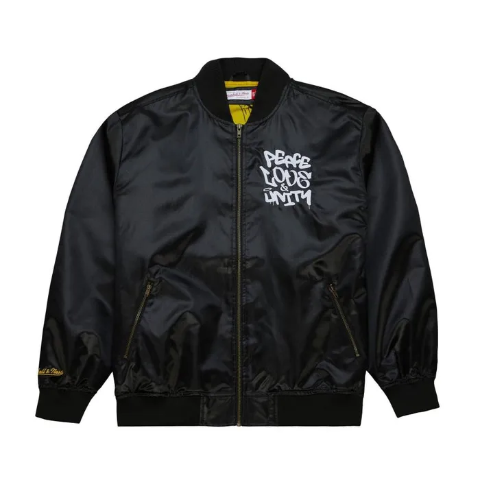 Mitchell and Ness MandN X 50th AOHH Bomber Jacket Men Jackets and Outerwear
