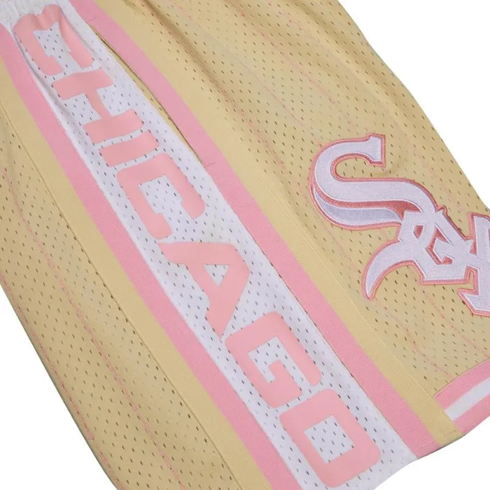Mitchell and Ness MandN X Joe Freshgoods Fashion Shorts Chicago White Sox Men Shorts Mitchell and Ness MandN X Joe Freshgoods Fashion Shorts Chicago White Sox Men Shorts