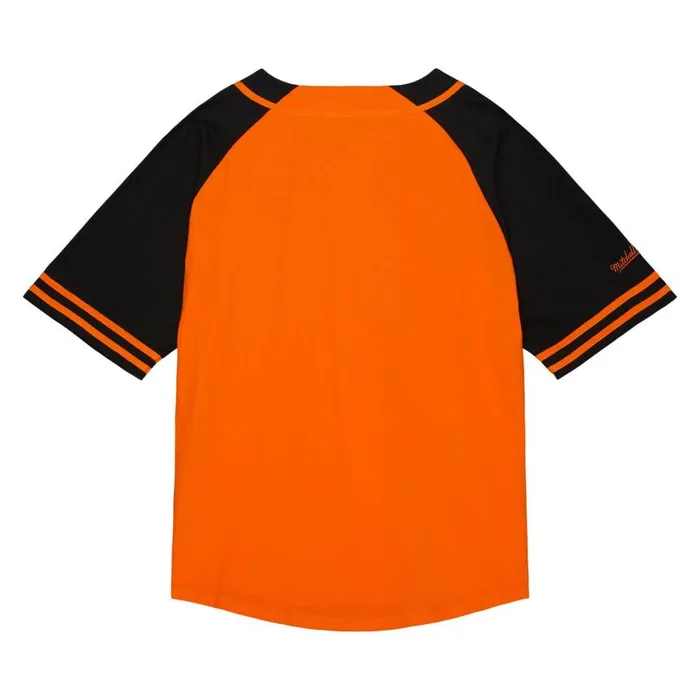 Mitchell and Ness MandN X Mclaren Monaco Triple Crown Cotton Button Front Men TShirts and Tops Mitchell and Ness MandN X Mclaren Monaco Triple Crown Cotton Button Front Men TShirts and Tops