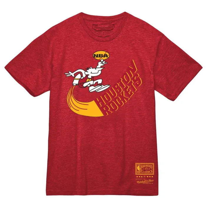 Mitchell and Ness MVP Tee Houston Rockets Men TShirts and Tops