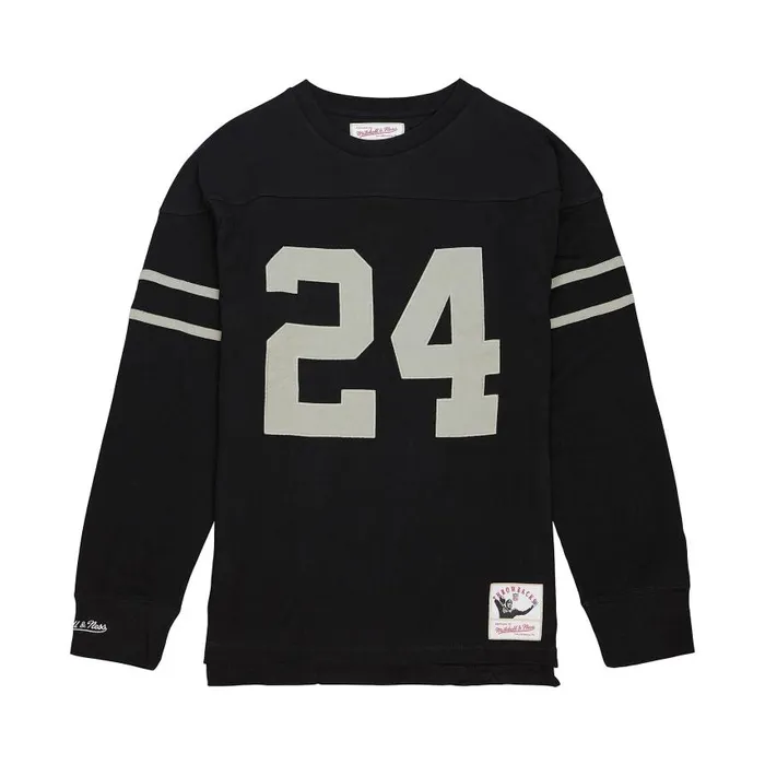 Mitchell and Ness NandN Longsleeve Tee Oakland Raiders 1998 Charles Woodson Men TShirts and Tops Mitchell and Ness NandN Longsleeve Tee Oakland Raiders 1998 Charles Woodson Men TShirts and Tops
