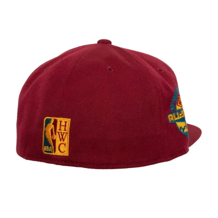 Mitchell and Ness Northern Lights Fitted HWC Chicago Bulls Men Hats and Headwear Mitchell and Ness Northern Lights Fitted HWC Chicago Bulls Men Hats and Headwear