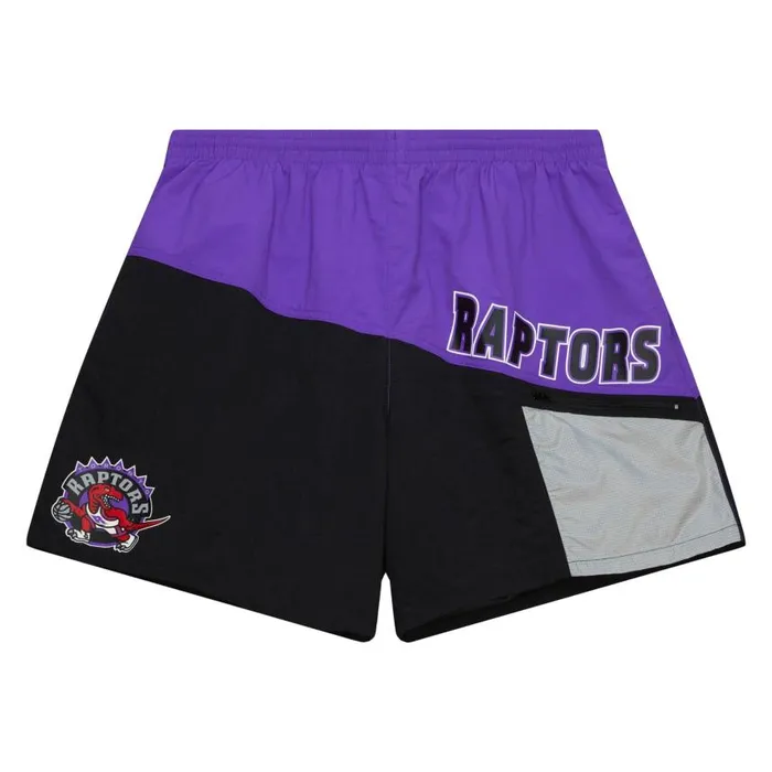 Mitchell and Ness Nylon Utility Shorts Toronto Raptors Men Shorts