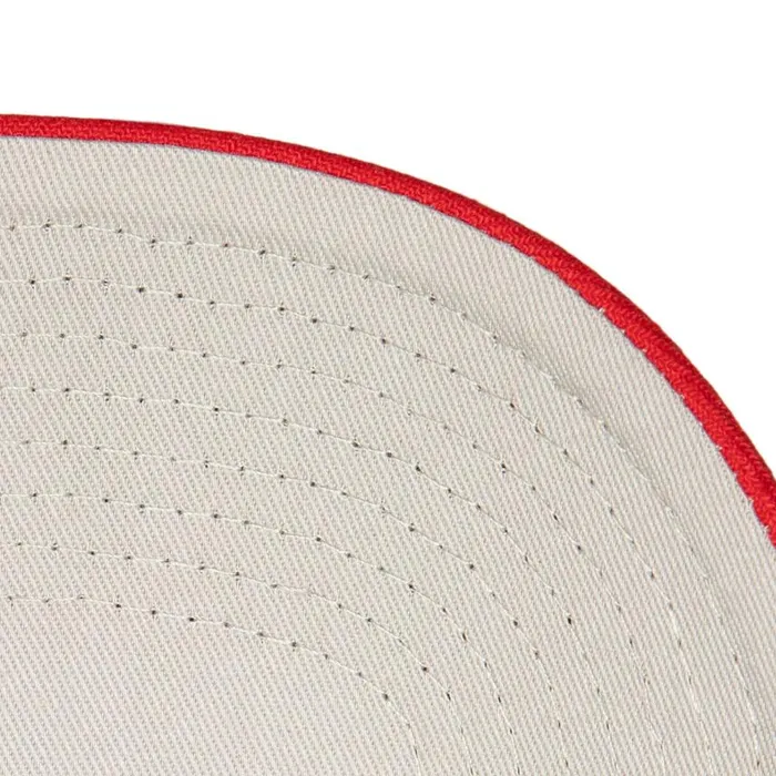 Mitchell and Ness Overbite Pro Snapback Atlanta Braves Men Hats and Headwear Mitchell and Ness Overbite Pro Snapback Atlanta Braves Men Hats and Headwear