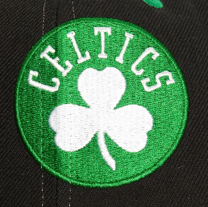 Mitchell and Ness Overbite Pro Snapback Boston Celtics Men Hats and Headwear Mitchell and Ness Overbite Pro Snapback Boston Celtics Men Hats and Headwear