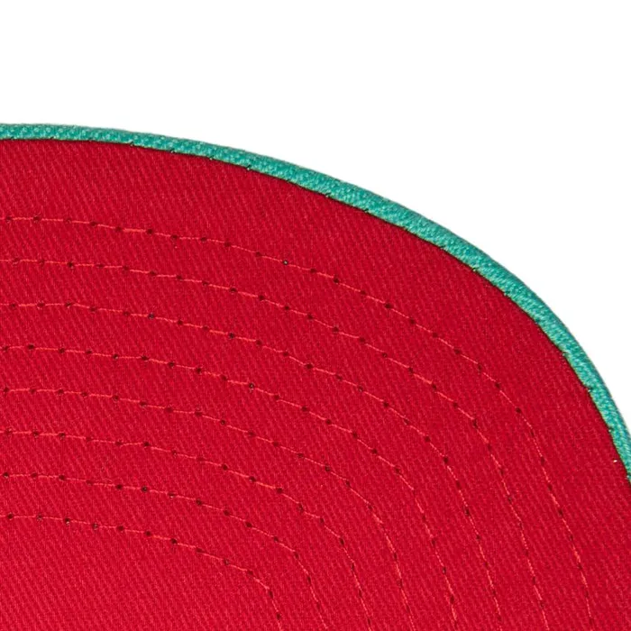 Mitchell and Ness Pinwheel Snapback HWC Vancouver Grizzlies Men Hats and Headwear Mitchell and Ness Pinwheel Snapback HWC Vancouver Grizzlies Men Hats and Headwear