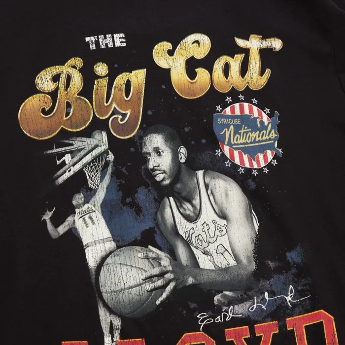 Mitchell and Ness Pioneer Tee Philadelphia 76ers Earl Lloyd Men TShirts and Tops Mitchell and Ness Pioneer Tee Philadelphia 76ers Earl Lloyd Men TShirts and Tops