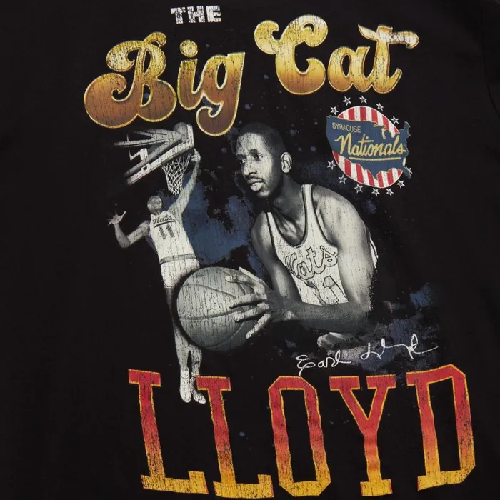 Mitchell and Ness Pioneer Tee Philadelphia 76ers Earl Lloyd Men TShirts and Tops Mitchell and Ness Pioneer Tee Philadelphia 76ers Earl Lloyd Men TShirts and Tops