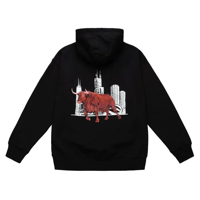 Mitchell and Ness Polo G X BR Remix Hoody Chicago Bulls Men Hoodies and Sweatshirts Mitchell and Ness Polo G X BR Remix Hoody Chicago Bulls Men Hoodies and Sweatshirts