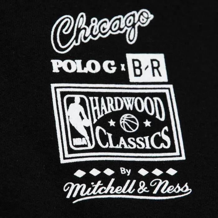 Mitchell and Ness Polo G X BR Remix Hoody Chicago Bulls Men Hoodies and Sweatshirts Mitchell and Ness Polo G X BR Remix Hoody Chicago Bulls Men Hoodies and Sweatshirts
