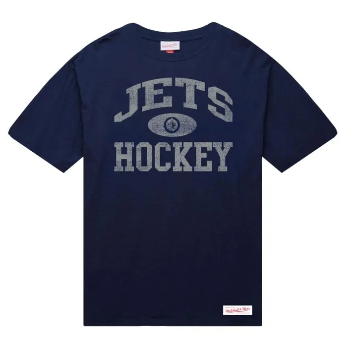 Mitchell and Ness Powerplay SS Slub Tee Winnipeg Jets Men TShirts and Tops