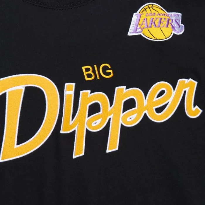 Mitchell and Ness Premium Nickname SS Tee Vintage Logo Los Angeles Lakers Wilt Chamberlain Men TShirts and Tops Mitchell and Ness Premium Nickname SS Tee Vintage Logo Los Angeles Lakers Wilt Chamberlain Men TShirts and Tops