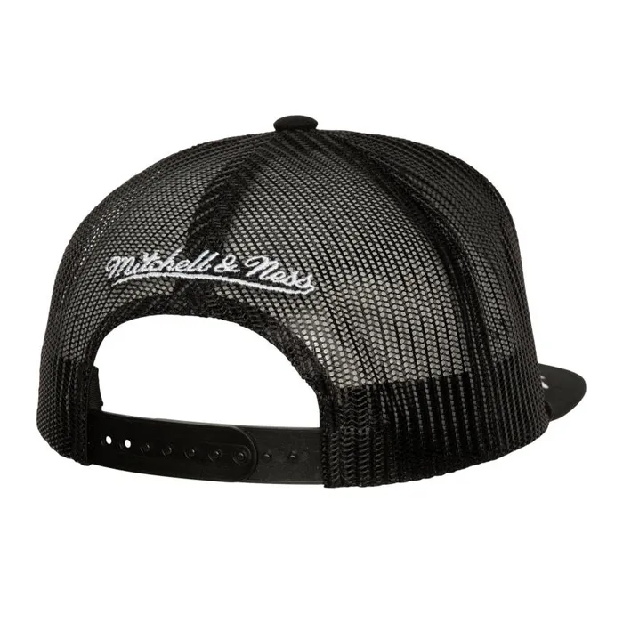 Mitchell and Ness Recharge Trucker HWC Toronto Raptors Men Hats and Headwear Mitchell and Ness Recharge Trucker HWC Toronto Raptors Men Hats and Headwear