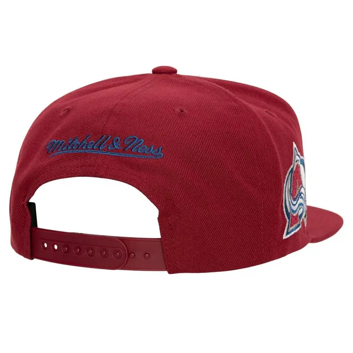 Mitchell and Ness Retro Sport Snapback Colorado Avalanche Men Hats and Headwear Mitchell and Ness Retro Sport Snapback Colorado Avalanche Men Hats and Headwear