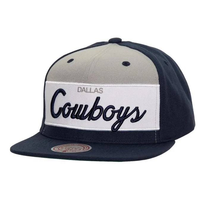 Mitchell and Ness Retro Sport Snapback Dallas Cowboys Men Hats and Headwear