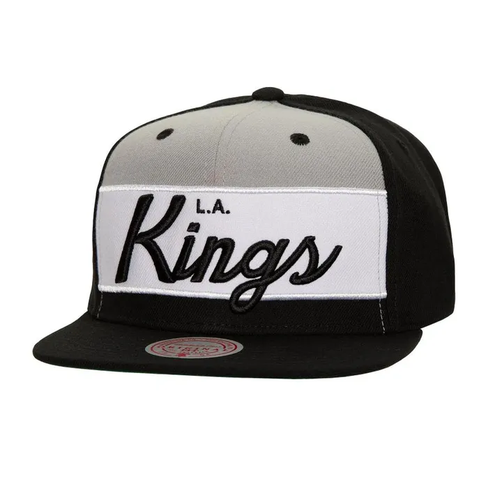 Mitchell and Ness Retro Sport Snapback Vntg Los Angeles Kings Men Hats and Headwear Mitchell and Ness Retro Sport Snapback Vntg Los Angeles Kings Men Hats and Headwear