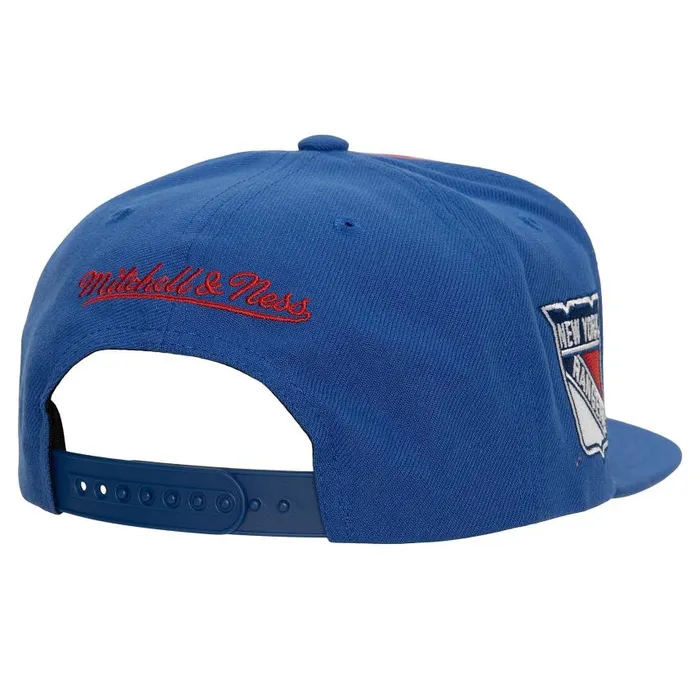 Mitchell and Ness Retro Sport Snapback Vntg New York Rangers Men Hats and Headwear Mitchell and Ness Retro Sport Snapback Vntg New York Rangers Men Hats and Headwear