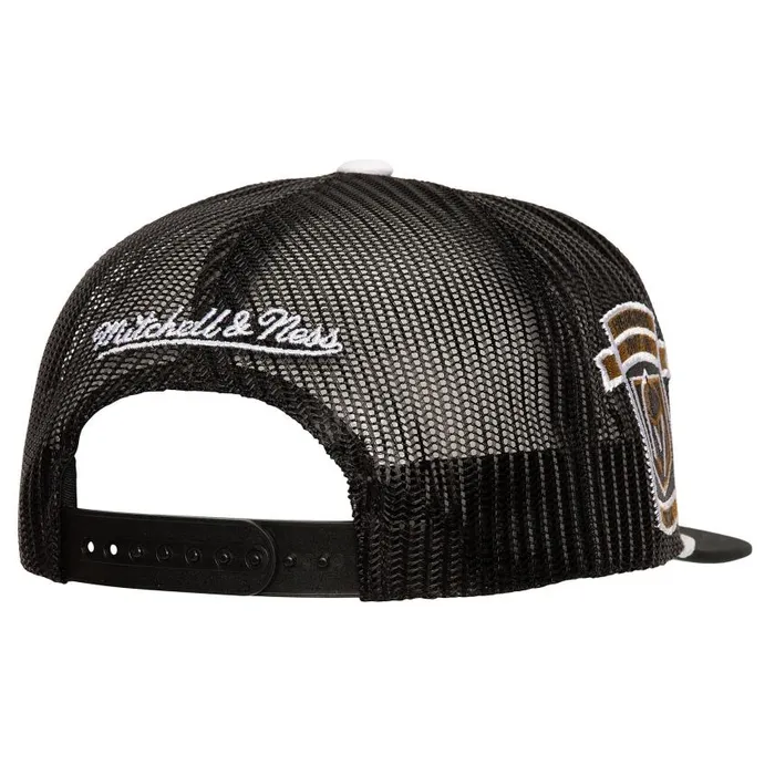 Mitchell and Ness Roper Trucker Vegas Golden Knights Men Hats and Headwear Mitchell and Ness Roper Trucker Vegas Golden Knights Men Hats and Headwear