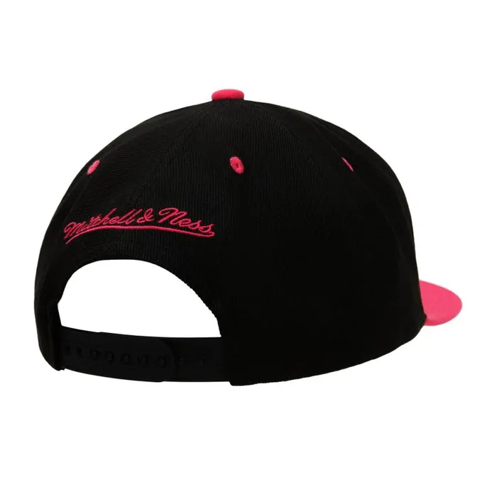 Mitchell and Ness Santa Ana 2Tone Snapback Charlotte Hornets Men Hats and Headwear Mitchell and Ness Santa Ana 2Tone Snapback Charlotte Hornets Men Hats and Headwear