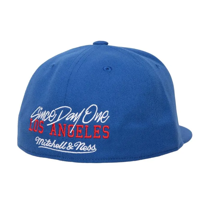 Mitchell and Ness Since Day One Fitted Coop Los Angeles Dodgers Men Hats and Headwear Mitchell and Ness Since Day One Fitted Coop Los Angeles Dodgers Men Hats and Headwear