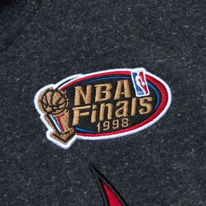Mitchell and Ness Snow Washed Fleece Hoodie Chicago Bulls Men Hoodies and Sweatshirts Mitchell and Ness Snow Washed Fleece Hoodie Chicago Bulls Men Hoodies and Sweatshirts