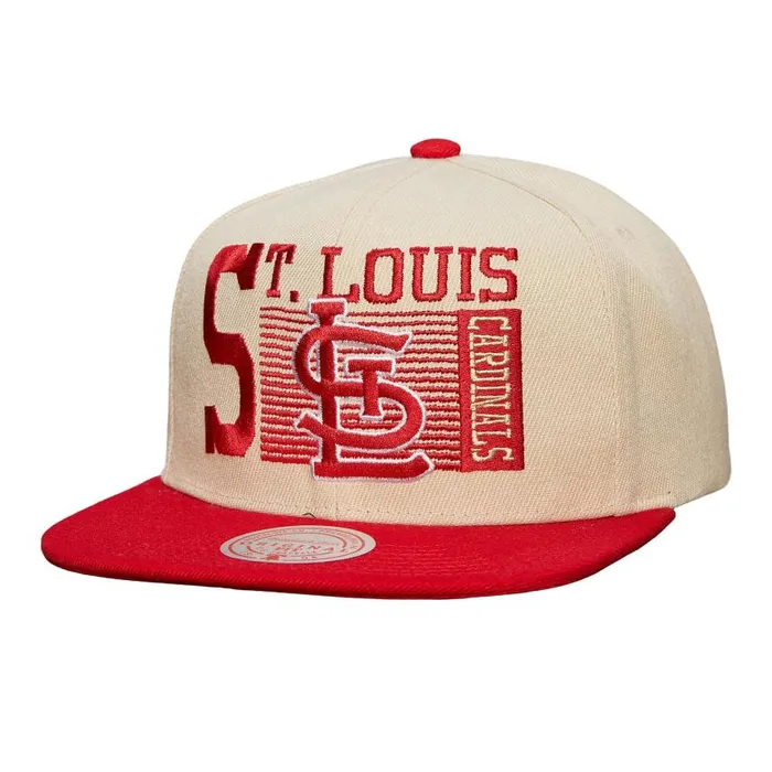 Mitchell and Ness Speed Zone Snapback St Louis Cardinals Men Hats and Headwear Mitchell and Ness Speed Zone Snapback St Louis Cardinals Men Hats and Headwear