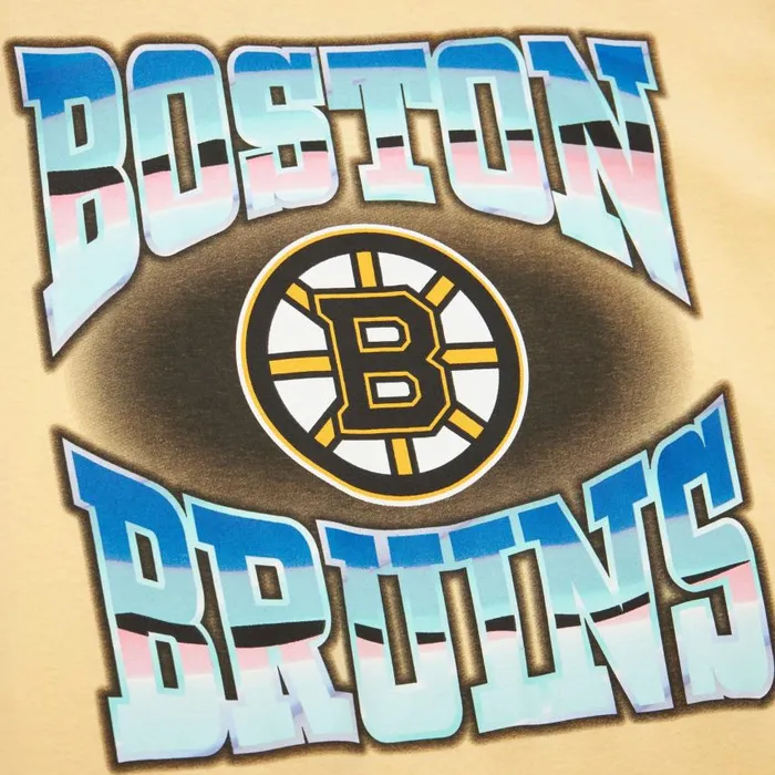Mitchell and Ness Stateside Pastel SS Tee Boston Bruins Men TShirts and Tops Mitchell and Ness Stateside Pastel SS Tee Boston Bruins Men TShirts and Tops